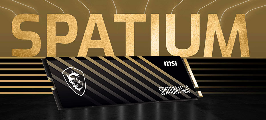MSI SPATIUM M460 PCIe 4.0 NVMe M.2 1TB PCI-Express 4.0 x4, NVMe